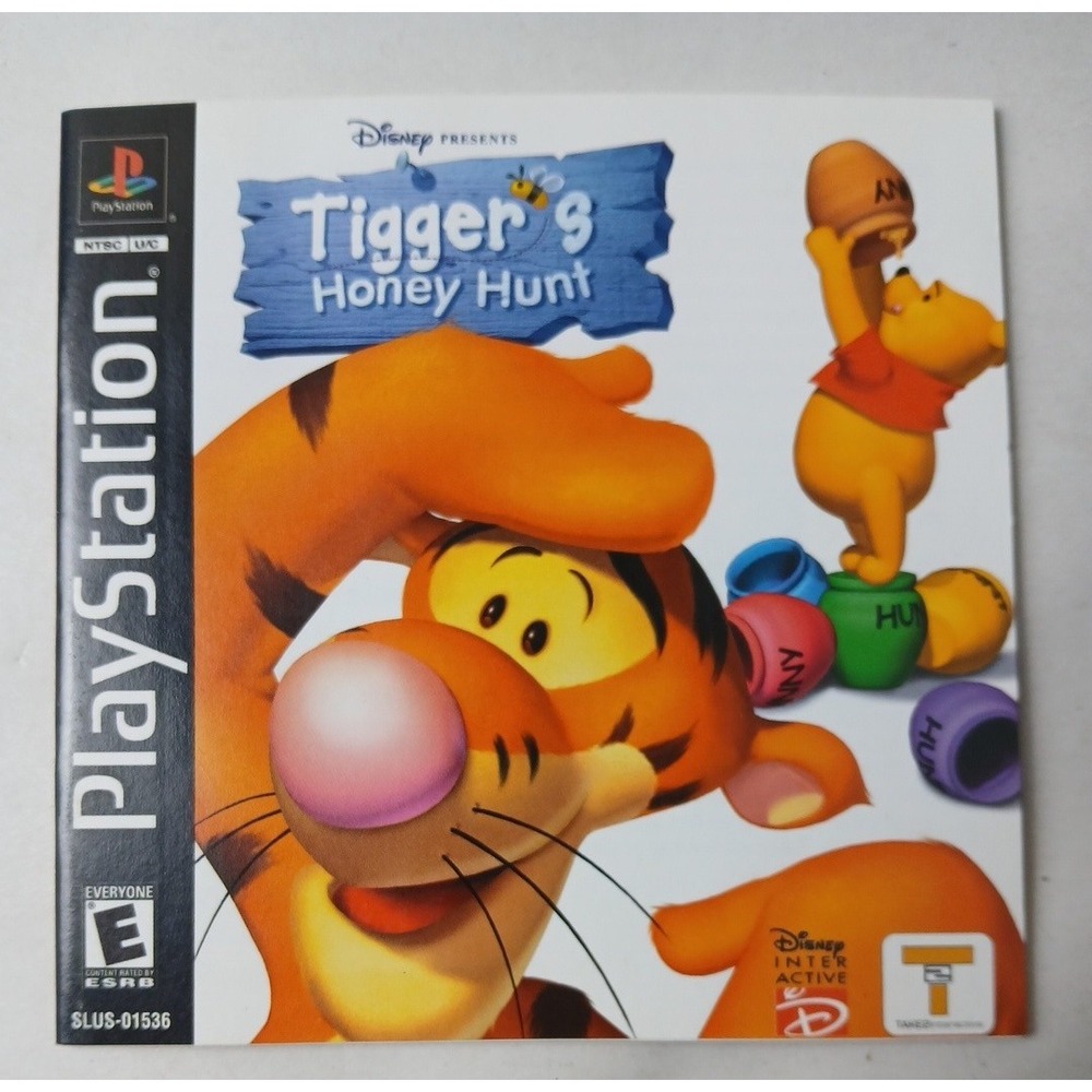 Tiggers Honey Hunt Sony PlayStation 1 2000 PS1 Complete CIB Reg Card - Picture 12 of 15